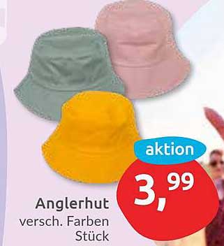 Anglerhut - verschiedene Farben