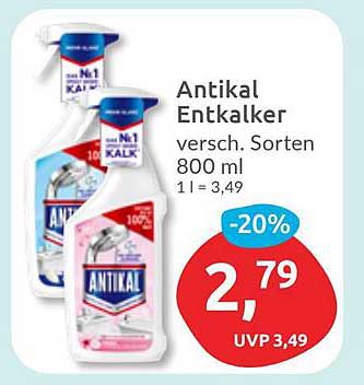 Antikal Entkalker 800 ml - jetzt zum Sonderpreis!