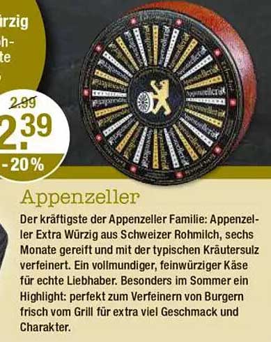 Appenzeller Extra Würzig