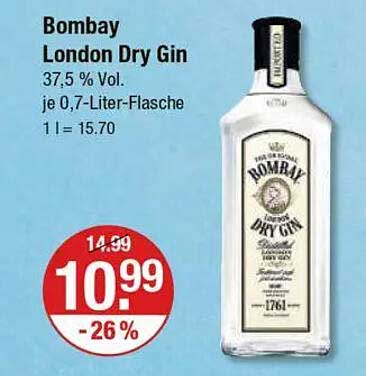 Bombay London Dry Gin 0,7L