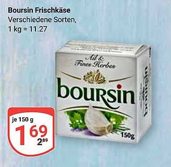 Boursin Frischkäse - Verschiedene Sorten, 150 g