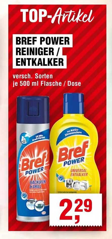 Bref Power Reiniger / Entkalker