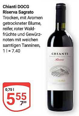 Chianti DOCG Riserva Sagrato 0,75l