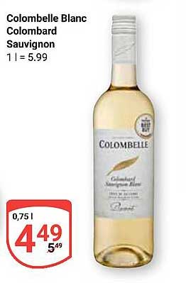 Colombelle Blanc Colombard Sauvignon - 0,75 l