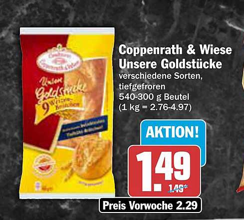 Coppenrath & Wiese Unsere Goldstücke verschiedene Sorten, tiefgefroren