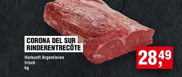 CORONA DEL SUR RINDERNTERECÔTE