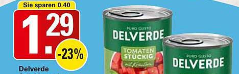 Delverde Tomaten Stückig 400g