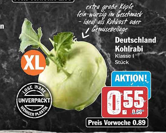 Deutschland Kohlrabi Klasse I Stück