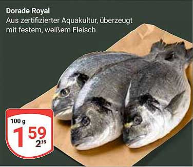 Dorada Royal – Aus zertifizierter Aquakultur, überzeugt mit festem, weißem Fleisch
