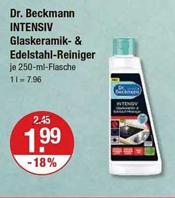 Dr. Beckmann INTENSIV Glaskeramik- & Edelstahl-Reiniger