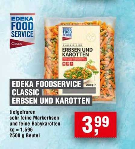 EDEKA FoodsService Classic Erbsen und Karotten