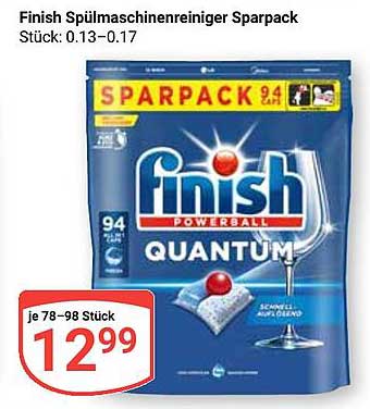 Finish Spülmaschinenreiniger Sparpack