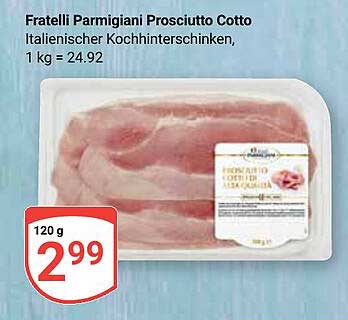 Fratelli Parmigiani Prosciutto Cotto - Italienischer Kochschinken