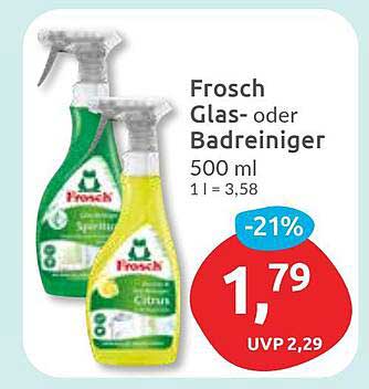 Frosch Glas- oder Badreiniger 500 ml