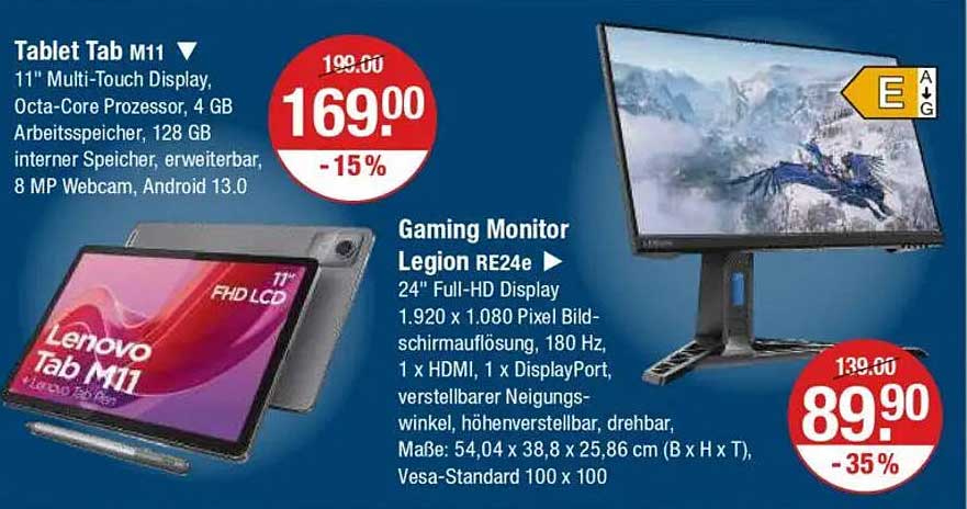 Gaming Monitor Legion RE24e
