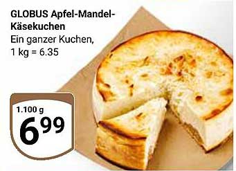 GLOBUS Apfel-Mandel-Käsekuchen