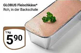 GLOBUS Fleischkäse* Roh, in der Backschale