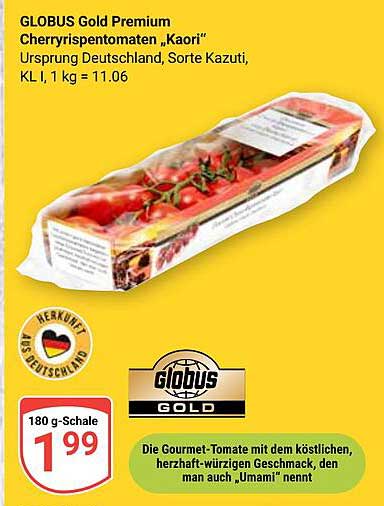 GLOBUS Gold Premium Cherrytomaten "Kaori"