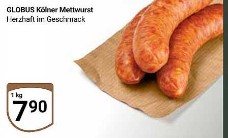 GLOBUS Kölner Mettwurst – Herzhaft im Geschmack