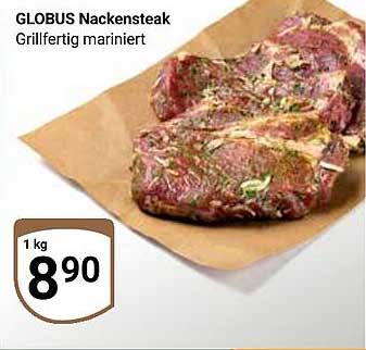 GLOBUS Nackensteak - Grillfertig mariniert