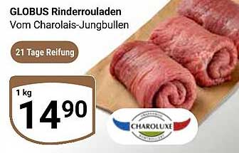 GLOBUS Rinderrouladen Vom Charolais-Jungbullen