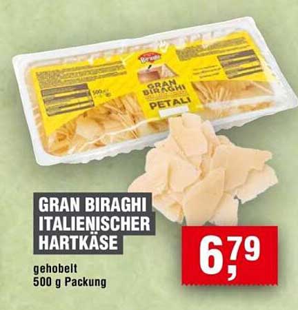 GRAN BIRAGHI ITALIENISCHER HARTKÄSE