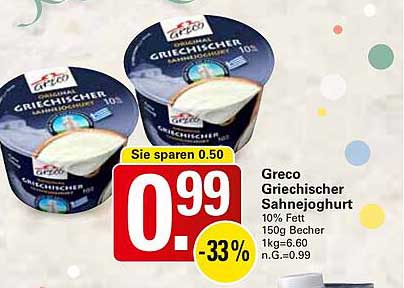 Greco Griechischer Sahnejoghurt 150g Becher