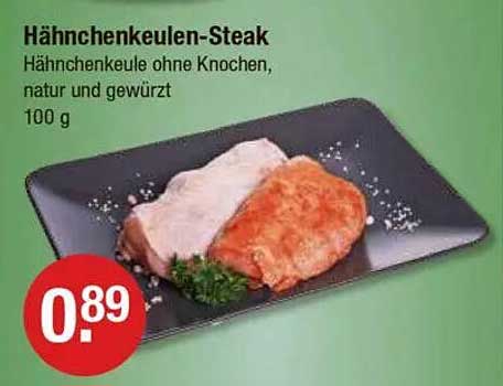 Hähnchenkeulen-Steak
