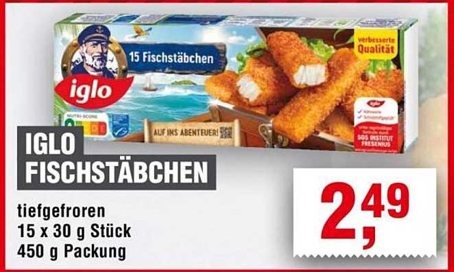 IGLO FISCHSTÄBCHEN