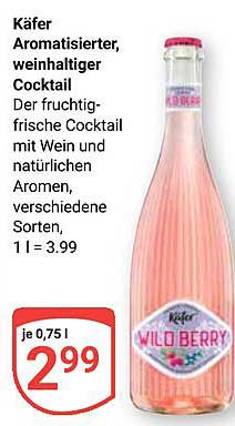 Käfer Aromatisierter, weinhaltiger Cocktail - Wild Berry