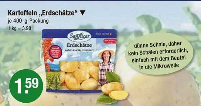 Kartoffeln „Erdschätze“ je 400-g-Packung