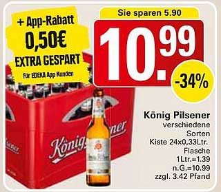 König Pilsener Kiste 24 x 0,33 L