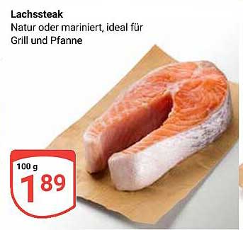 Lachssteak - Natur oder mariniert, ideal für Grill und Pfanne