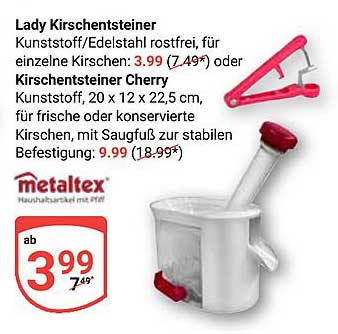Lady Kirschensteiner aus Kunststoff/Edelstahl