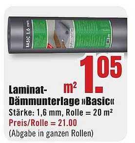 Laminat-Dämmunterlage »Basic«