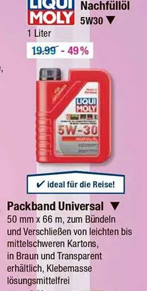 Liqui Moly Nachfüllöl 5W30 1 Liter