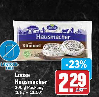 Loose Hausmacher mit Kümmel - 200 g Packung
