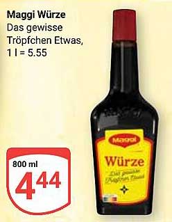 Maggi Würze 800 ml