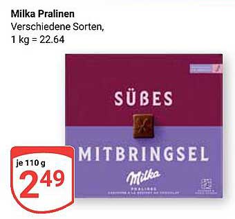 Milka Pralinen - Süßes Mitbringsel
