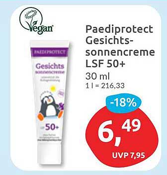 Paediprotect Gesichts-sonnencreme LSF 50+ 30 ml