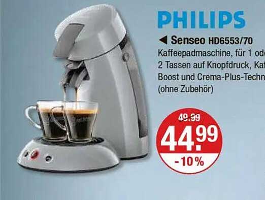 PHILIPS Senseo HD6553/70 Kaffeemaschine