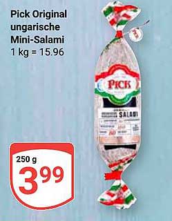 Pick Original ungarische Mini-Salami