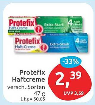 Protefix Haftcreme verschiedene Sorten 47 g