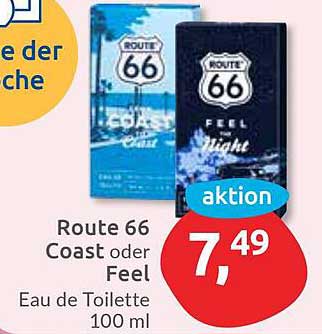 Route 66 Coast oder Feel Eau de Toilette 100 ml