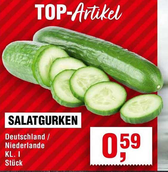 SALATGURKEN Deutschland / Niederlande KL. I Stück
