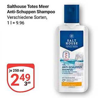 Salthouse Totes Meer Anti-Schuppen Shampoo
