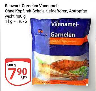 Seawork Garnelen Vannamei 400 g