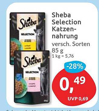 Sheba Selection Katzennahrung 85 g - Verschiedene Sorten