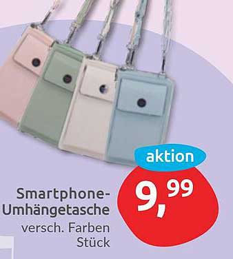 Smartphone-Umhängetasche versch. Farben Stück
