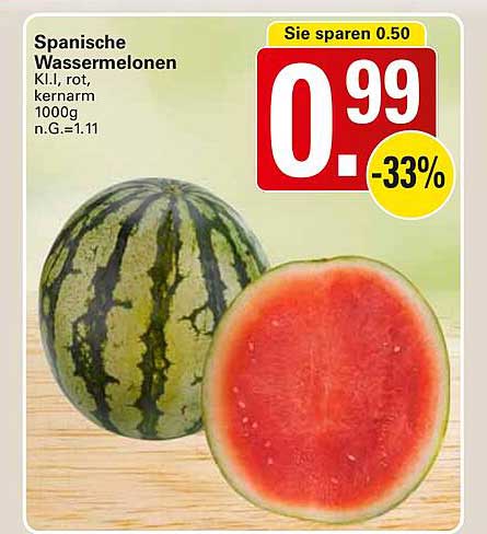 Spanische Wassermelonen